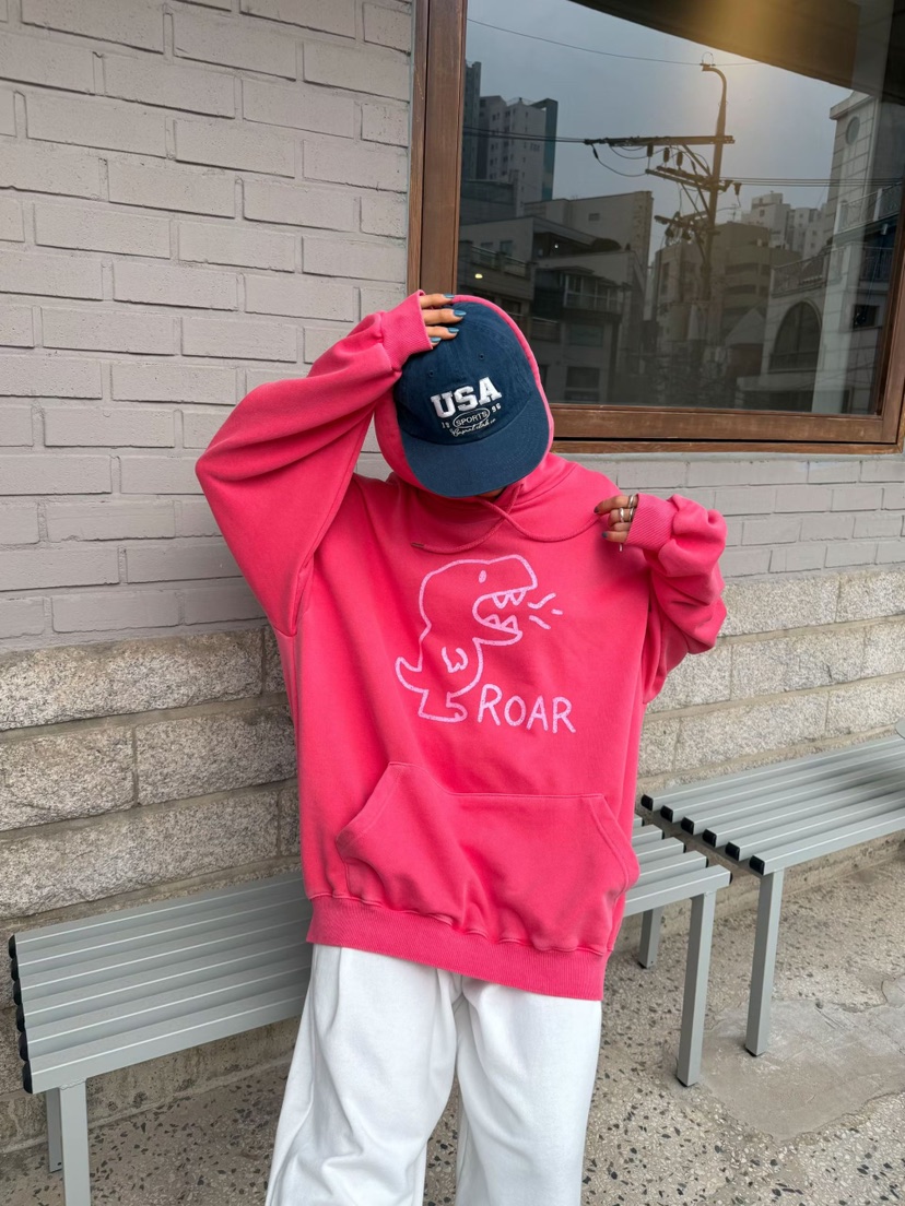 KIRIN韓國直郵實拍女士新品時尚休閑人氣熱賣26春夏職業衛衣KIRIN衛衣