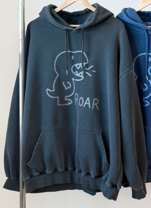 KIRIN韓國直郵實拍女士新品時尚休閑人氣熱賣26春夏職業衛衣KIRIN衛衣圖色1