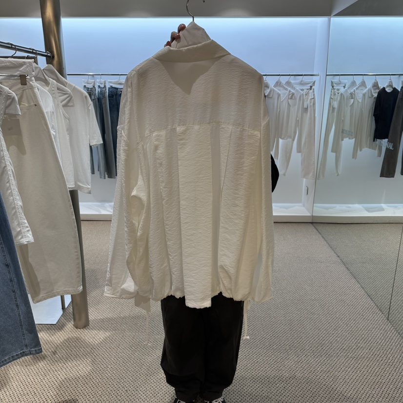 ARTISANAL韓國直郵女裝新品人氣推薦休閑時尚夾克透視褶皺ARTISANAL夾克