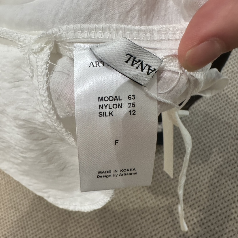 ARTISANAL韓國直郵女裝新品人氣推薦休閑時尚夾克透視褶皺ARTISANAL夾克