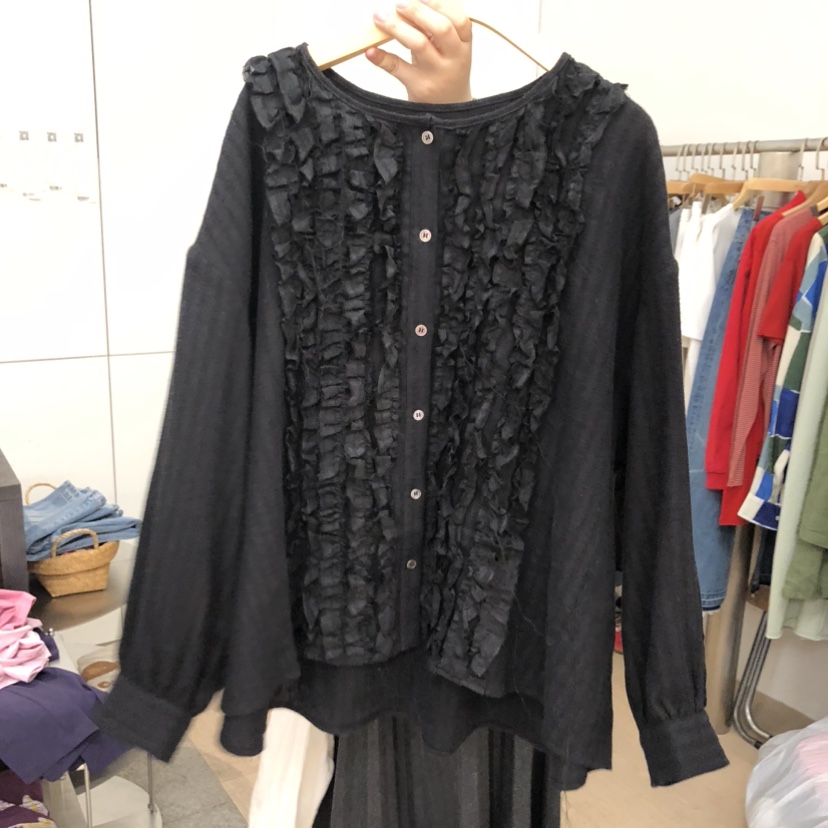 DOHWAJI韓國直郵女士新品推薦休閑時尚人氣職業襯衫蕾絲衫DOHWAJI襯衫/蕾絲衫圖色1