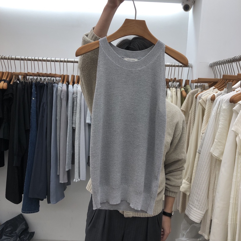 DRESS ROOM韓國直郵女士新品推薦休閑26春夏熱賣吊帶背心DRESS ROOM吊帶/背心圖色2