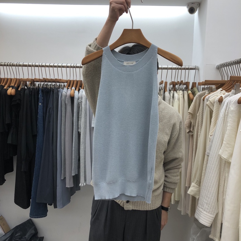 DRESS ROOM韓國直郵女士新品推薦休閑26春夏熱賣吊帶背心DRESS ROOM吊帶/背心圖色3