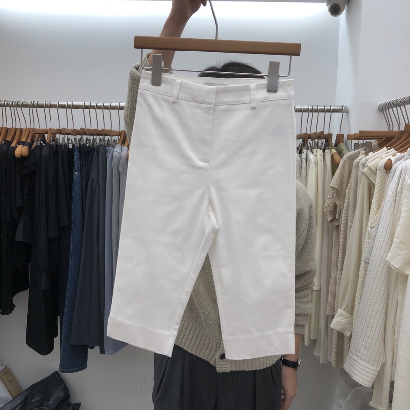 DRESS ROOM韓國直郵實拍女裝新款人氣休閑短褲七分褲開衩DRESS ROOM短褲圖色2