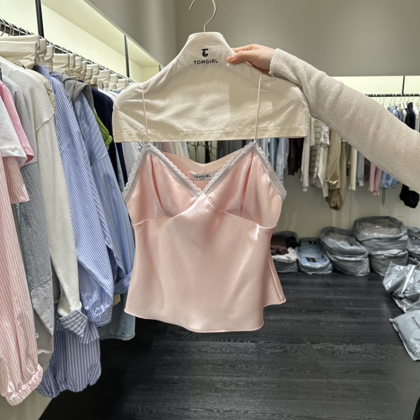 TOMGIRL韓國直郵女士新款時尚人氣熱賣職業26春夏吊帶背心TOMGIRL吊帶/背心圖色1