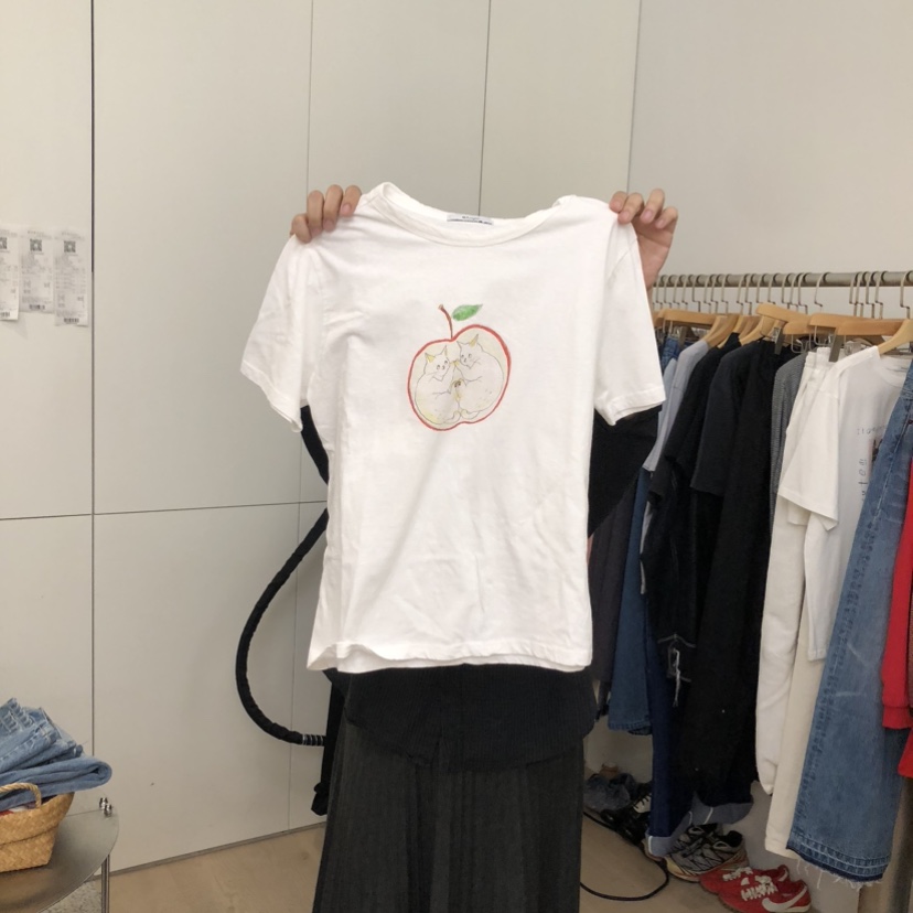 DOHWAJI韓國代購女裝新款熱賣休閑時尚人氣職業26春夏T恤DOHWAJIT恤圖色1