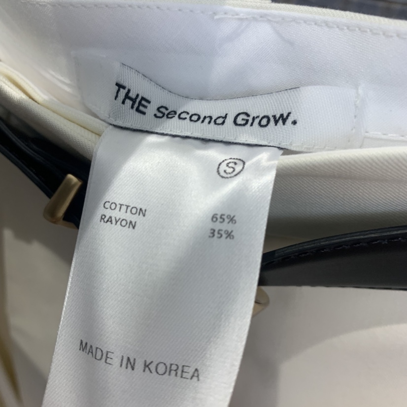 THE SECOND GROW韓國代購女士新款熱賣休閑短褲不含腰帶THE SECOND GROW短褲