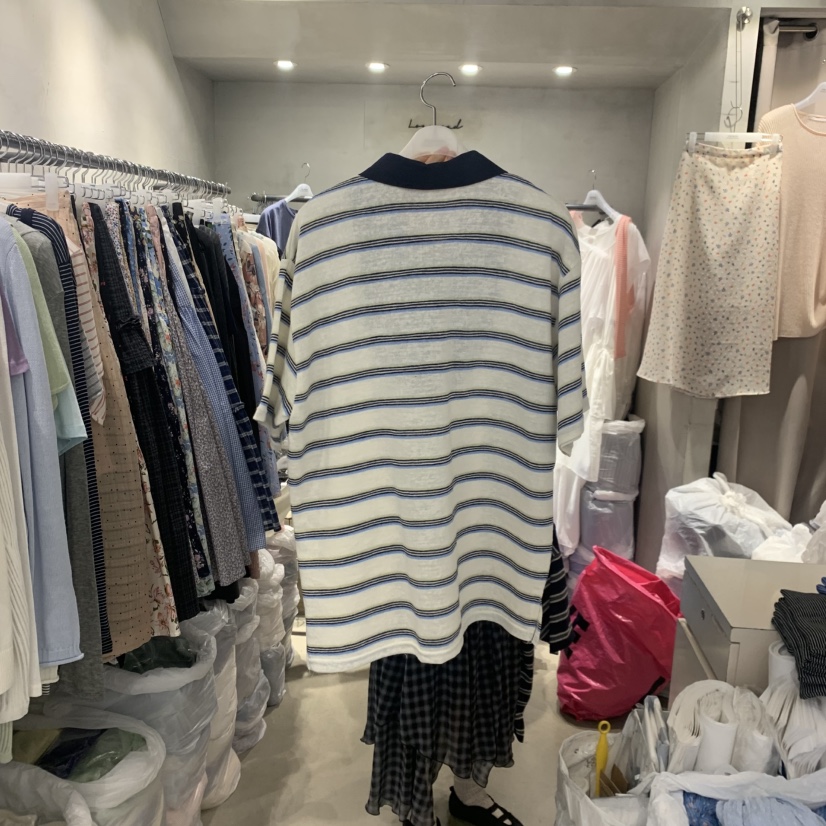 LOGROAD韓國東大門直郵女裝新款職業推薦26春夏休閑時尚T恤LOG ROADT恤