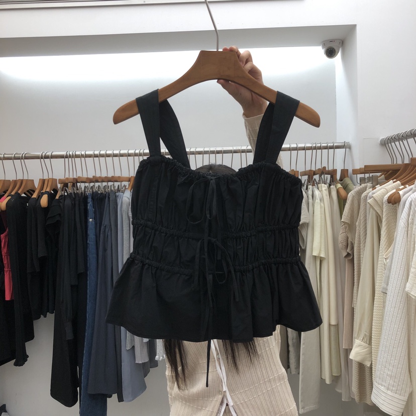 DRESS ROOM韓國東大門代購女裝新款推薦時尚熱賣吊帶背心DRESS ROOM吊帶/背心圖色3