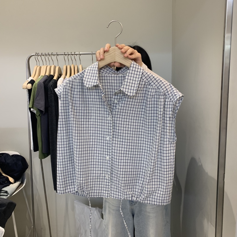 OUTRENE韓國東大門代購女士新款人氣熱賣推薦26春夏襯衫蕾絲衫OUTRENE襯衫/蕾絲衫圖色1