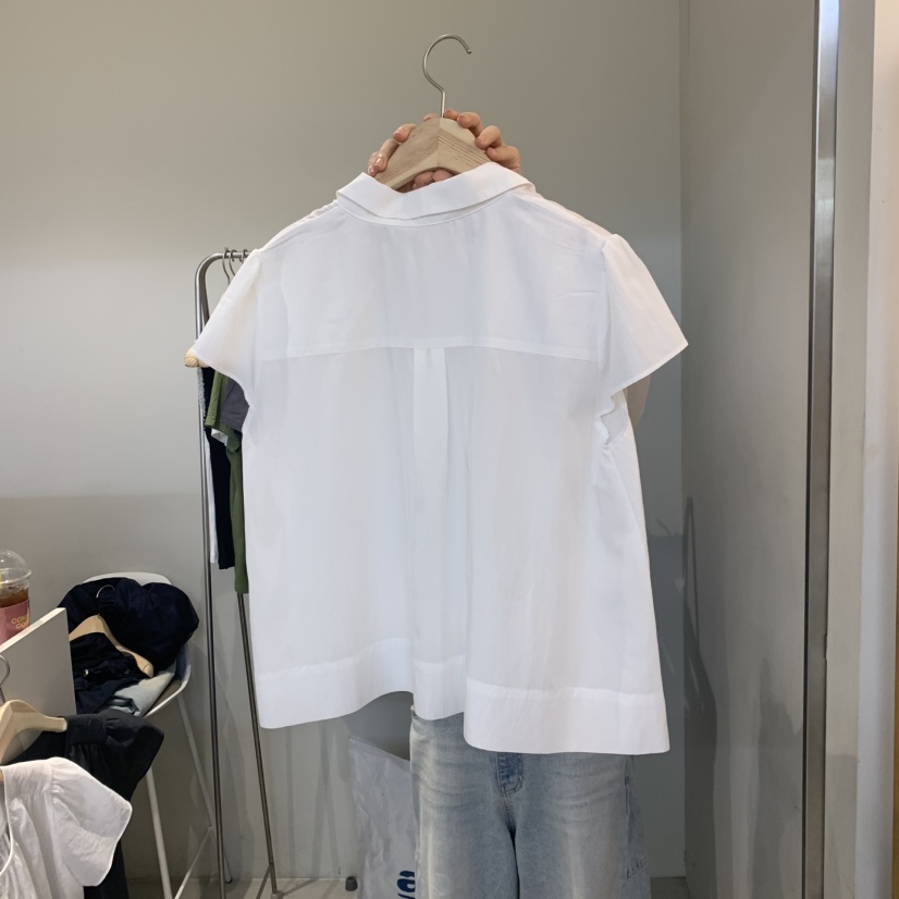 OUTRENE韓國直郵實拍女裝新款熱賣休閑時尚人氣襯衫蕾絲衫OUTRENE襯衫/蕾絲衫