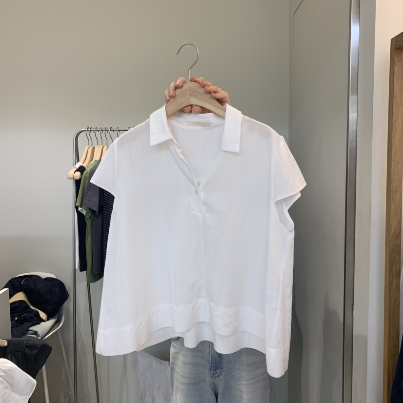 OUTRENE韓國直郵實拍女裝新款熱賣休閑時尚人氣襯衫蕾絲衫OUTRENE襯衫/蕾絲衫圖色1