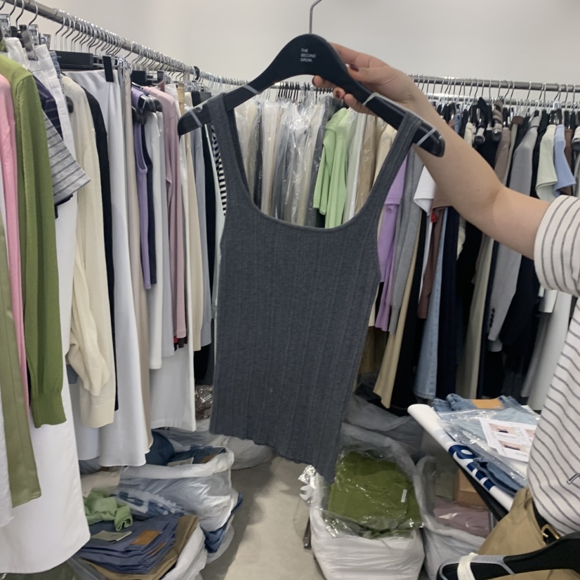 THE SECOND GROW韓國直郵女士新款職業休閑時尚吊帶背心THE SECOND GROW吊帶/背心圖色2