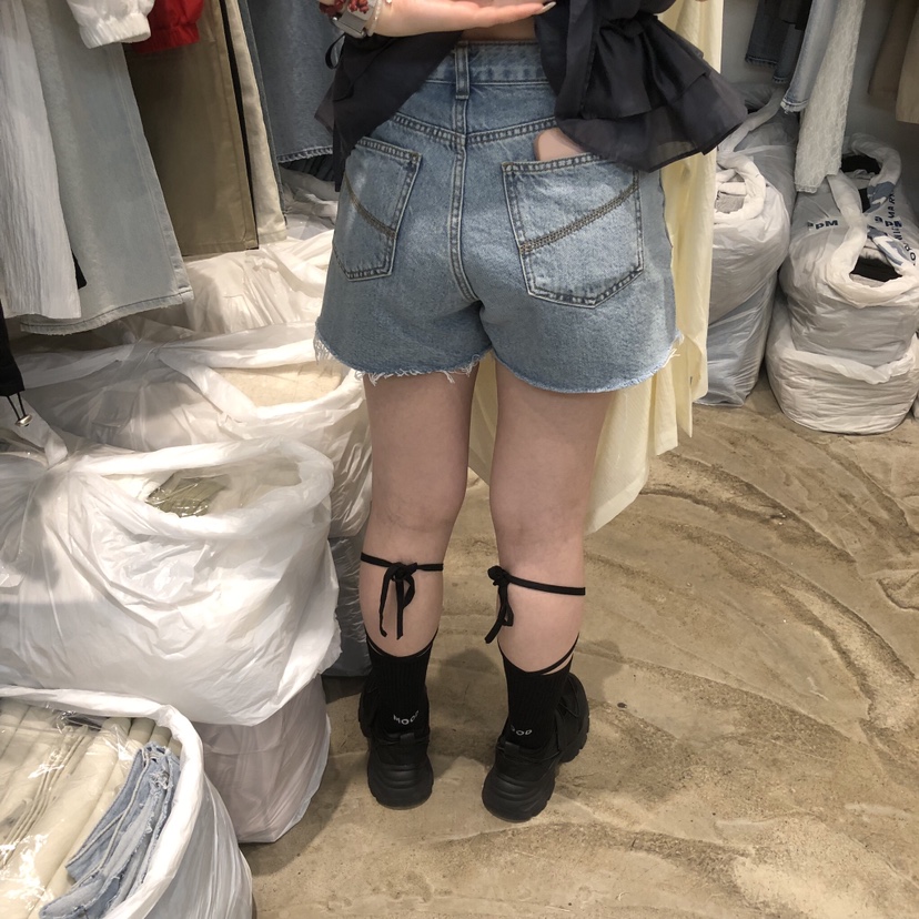 ALMOND PEPE韓國東大門代購女士新款職業休閑26春夏短褲ALMOND PEPE短褲