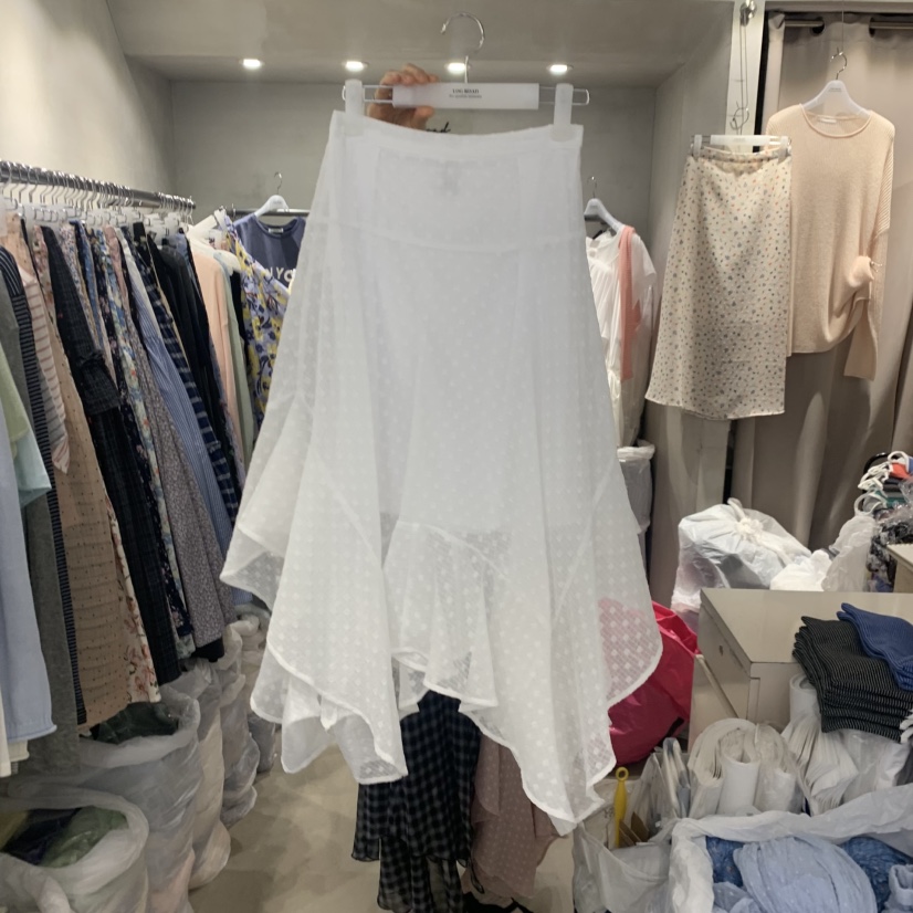 LOGROAD韓國東大門代購女士新款時尚休閑職業半身裙中短裙LOG ROAD半身裙/中短裙圖色1