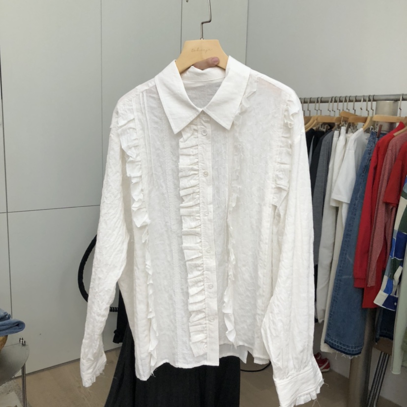 DOHWAJI韓國代購女裝新款職業熱賣時尚26春夏推薦襯衫蕾絲衫DOHWAJI襯衫/蕾絲衫圖色1