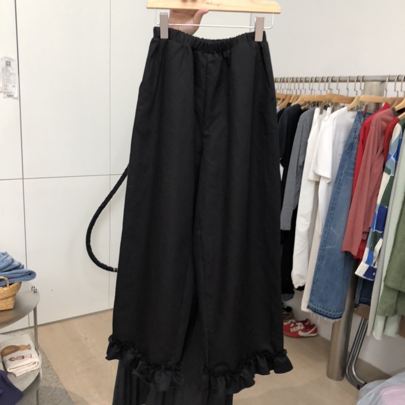 DOHWAJI韓國東大門代購女裝新品熱賣時尚26春夏休閑休閑褲DOHWAJI休閑褲圖色1