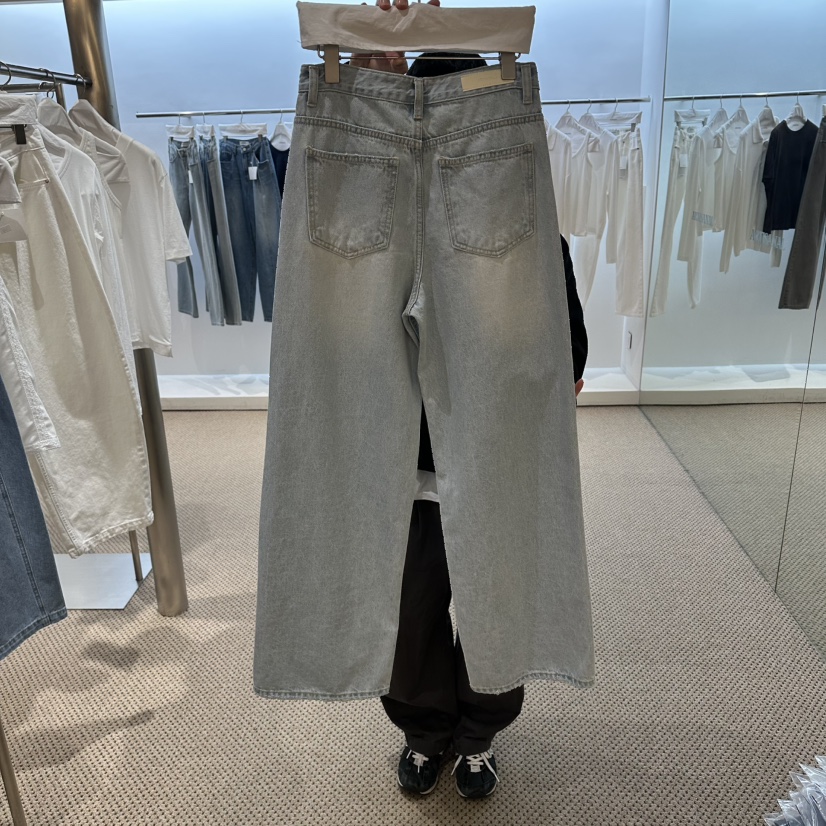 ARTISANAL韓國直郵實拍女士新款職業休閑26春夏牛仔褲破洞ARTISANAL牛仔褲