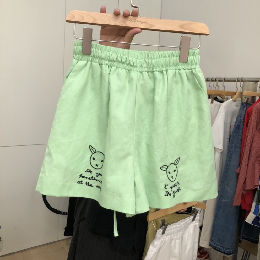 DOHWAJI韓國東大門直郵女士新款時尚職業熱賣26春夏休閑短褲DOHWAJI短褲圖色3