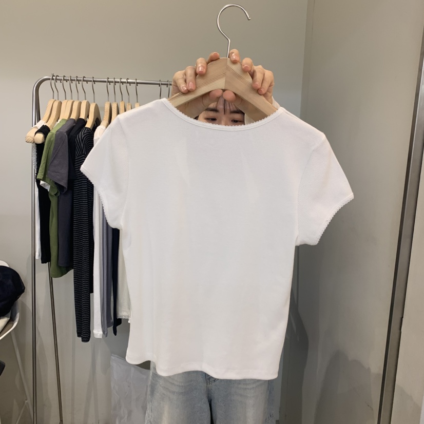 OUTRENE韓國東大門代購女裝新款熱賣人氣休閑職業26春夏T恤OUTRENET恤