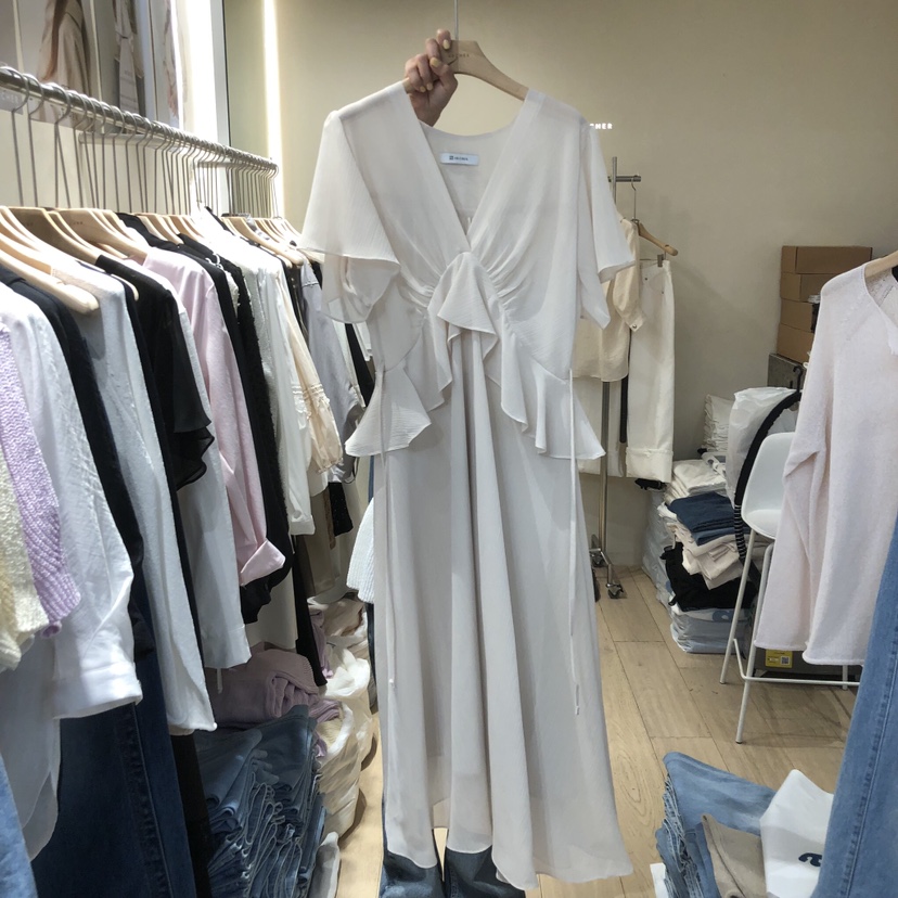 ARCHER韓國東大門代購女裝新品人氣熱賣休閑職業推薦連衣裙ARCHER連衣裙圖色2