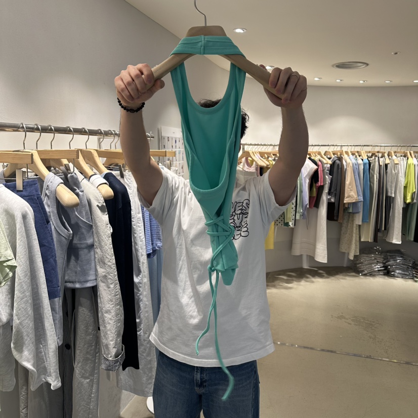 ROOM K-P韓國直郵實拍女裝新款時尚熱賣休閑推薦吊帶背心roomk吊帶/背心