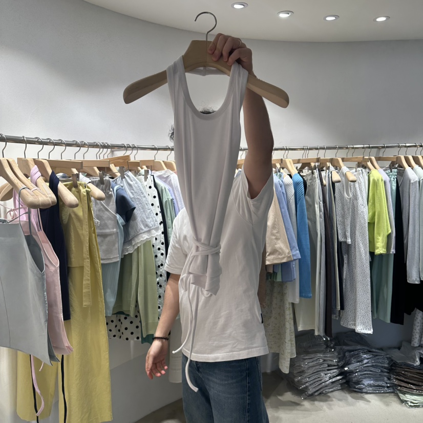 ROOM K-P韓國直郵實拍女裝新款時尚熱賣休閑推薦吊帶背心roomk吊帶/背心圖色2