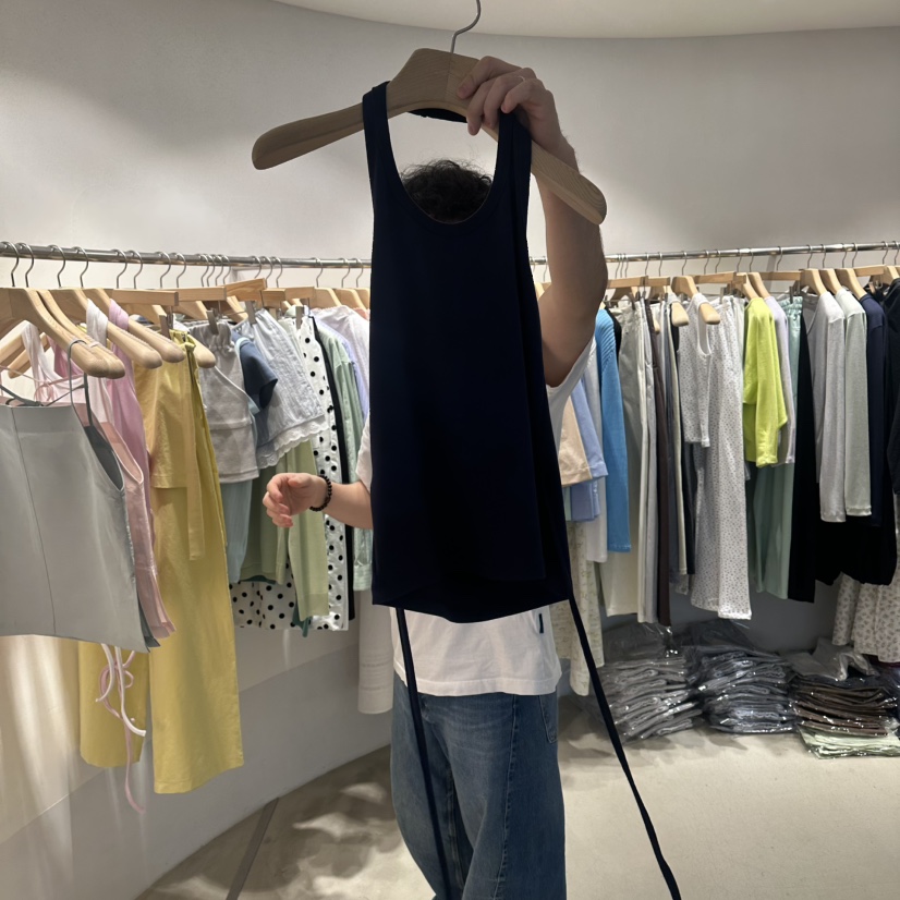 ROOM K-P韓國直郵實拍女裝新款時尚熱賣休閑推薦吊帶背心roomk吊帶/背心圖色4