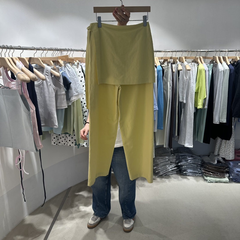 ROOM K-P韓國東大門代購女士新品時尚26春夏職業休閑裙褲roomk裙褲