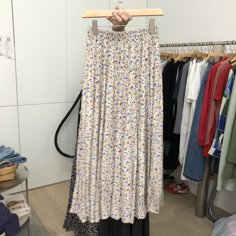 DOHWAJI韓國直郵實拍女裝新品熱賣人氣休閑職業26春夏長裙DOHWAJI長裙