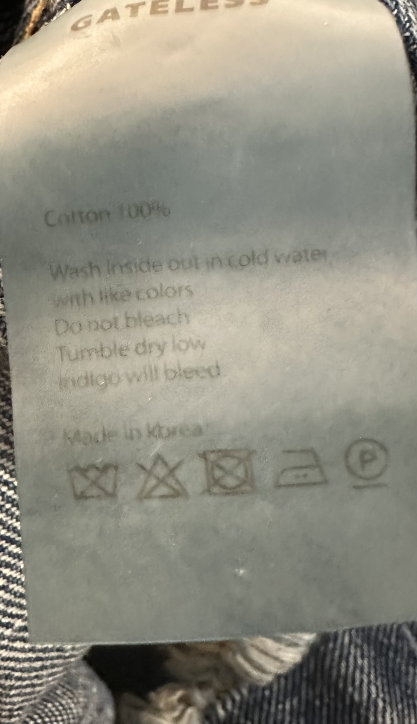 GATELESS韓國東大門代購女士新款休閑時尚熱賣牛仔褲修身GATELESS牛仔褲