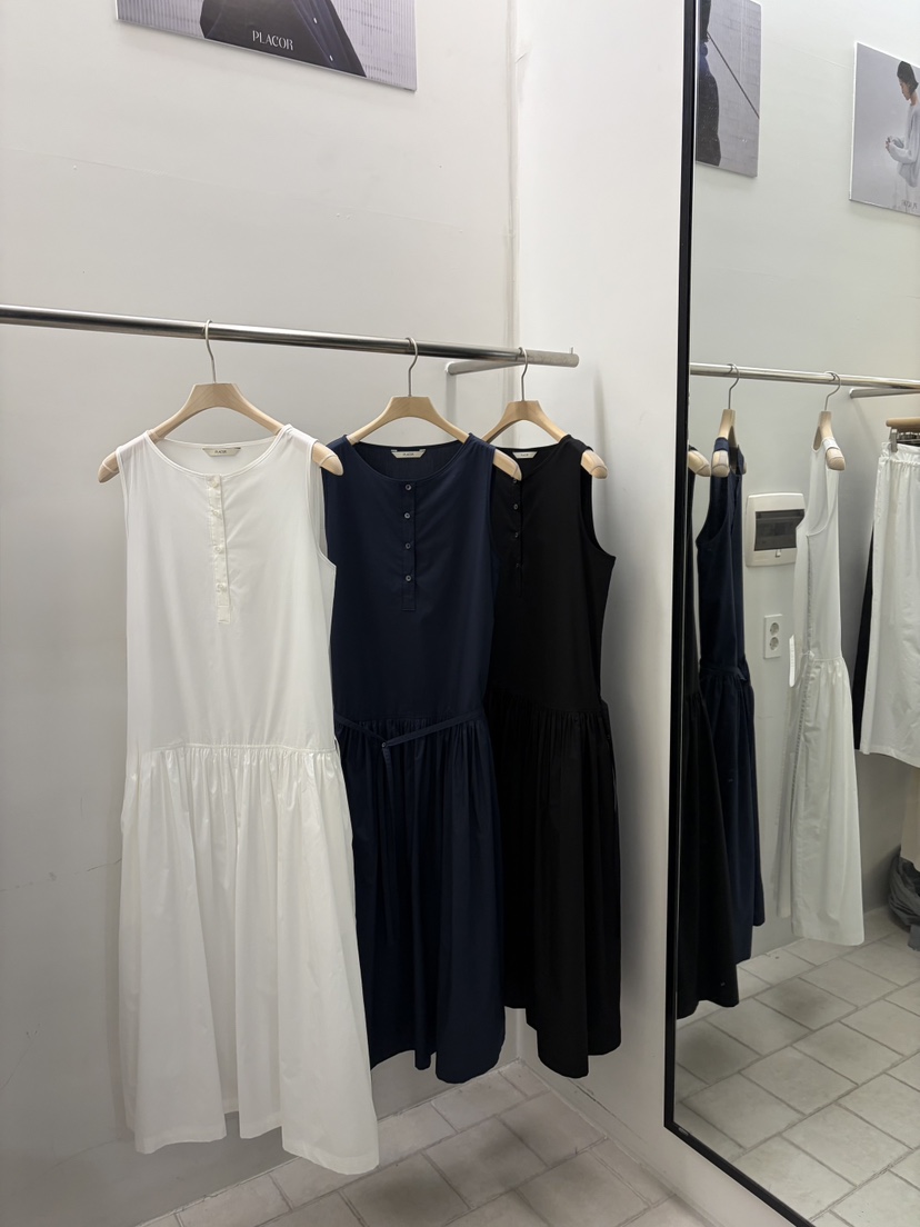 REGULARLY/PLACOR韓國直郵實拍女裝新款熱賣連衣裙含腰繩腰帶REGULARLY/PLACOR連衣裙