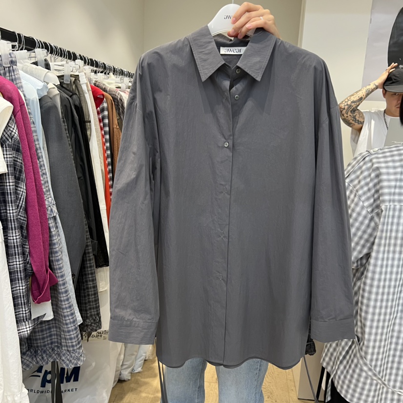 RUMIRU/AWEAR韓國直郵女士新品時尚人氣熱賣職業襯衫蕾絲衫awear/RUMIRU襯衫/蕾絲衫圖色2