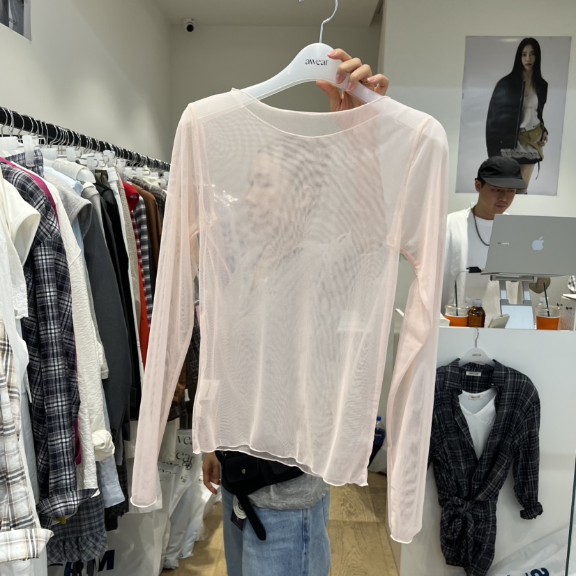 RUMIRU/AWEAR韓國東大門直郵女士新款熱賣職業休閑長袖T恤awear/RUMIRU長袖T恤圖色1