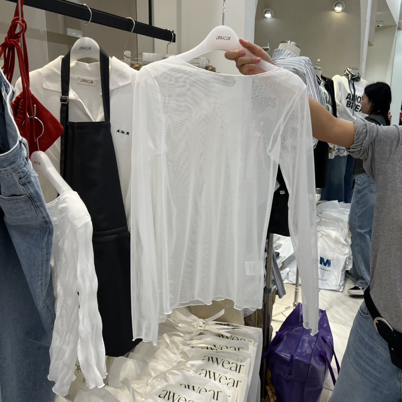 RUMIRU/AWEAR韓國東大門直郵女士新款熱賣職業休閑長袖T恤awear/RUMIRU長袖T恤圖色3