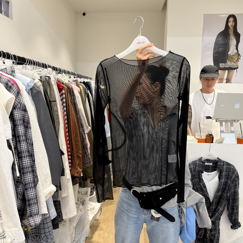 RUMIRU/AWEAR韓國東大門直郵女士新款熱賣職業休閑長袖T恤awear/RUMIRU長袖T恤圖色4