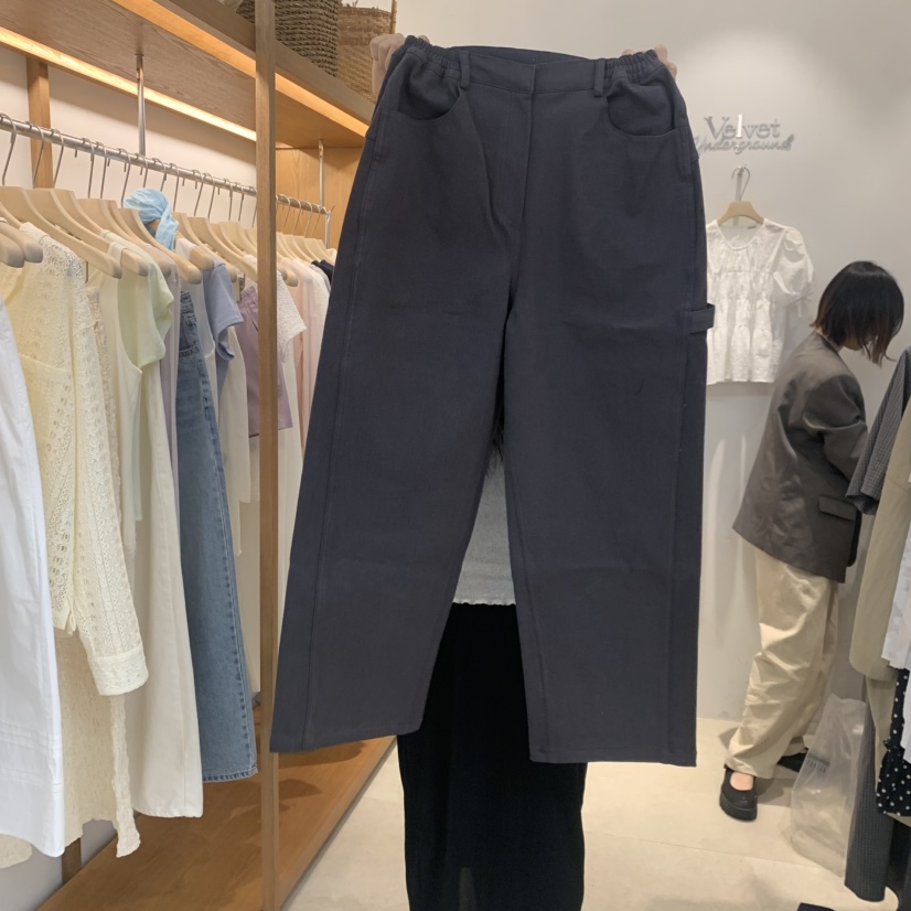 VELVET UNDERGROUND韓國代購女裝新品休閑職業人氣休閑褲VELVET UNDERGROUND休閑褲圖色2