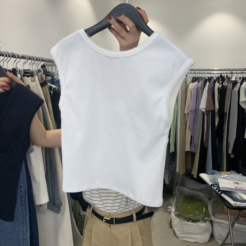 THE SECOND GROW韓國代購女士新品推薦吊帶背心不含內搭THE SECOND GROW吊帶/背心