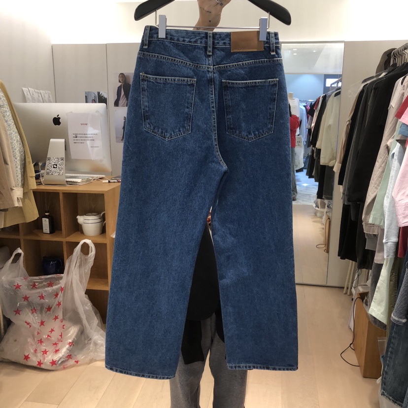 THE STARDUST韓國代購女裝新款人氣26春夏牛仔褲直筒牛仔THE STARDUST牛仔褲