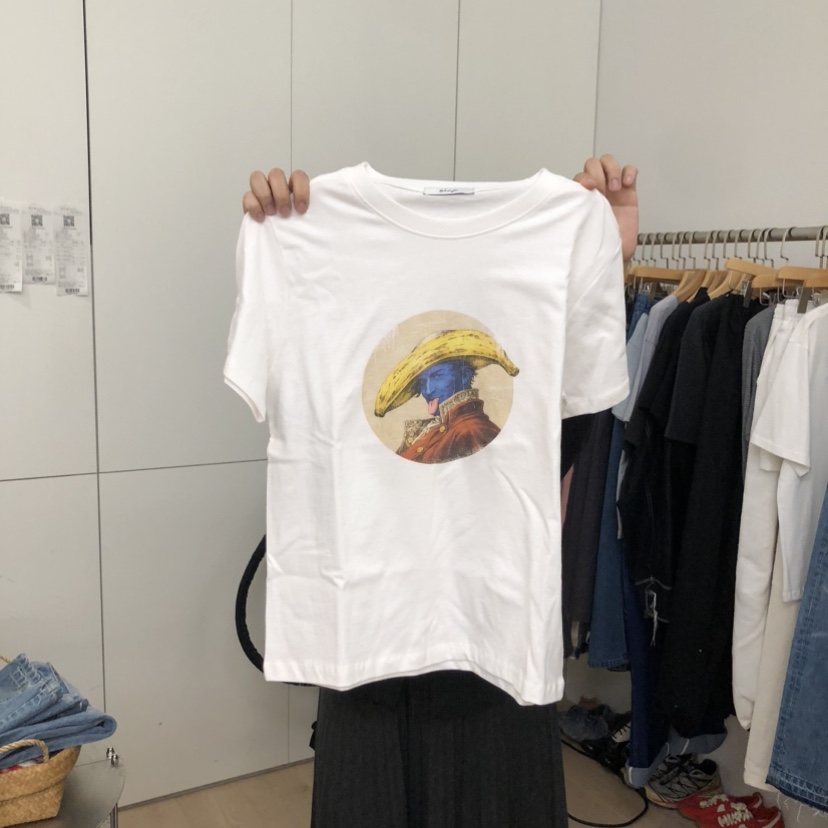 DOHWAJI韓國直郵實拍女士新款職業26春夏時尚推薦人氣T恤DOHWAJIT恤圖色1