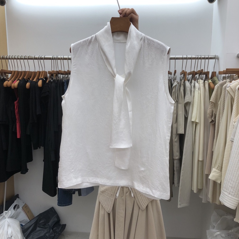 DRESS ROOM韓國直郵女士新款職業熱賣時尚26春夏吊帶背心系帶DRESS ROOM吊帶/背心圖色1