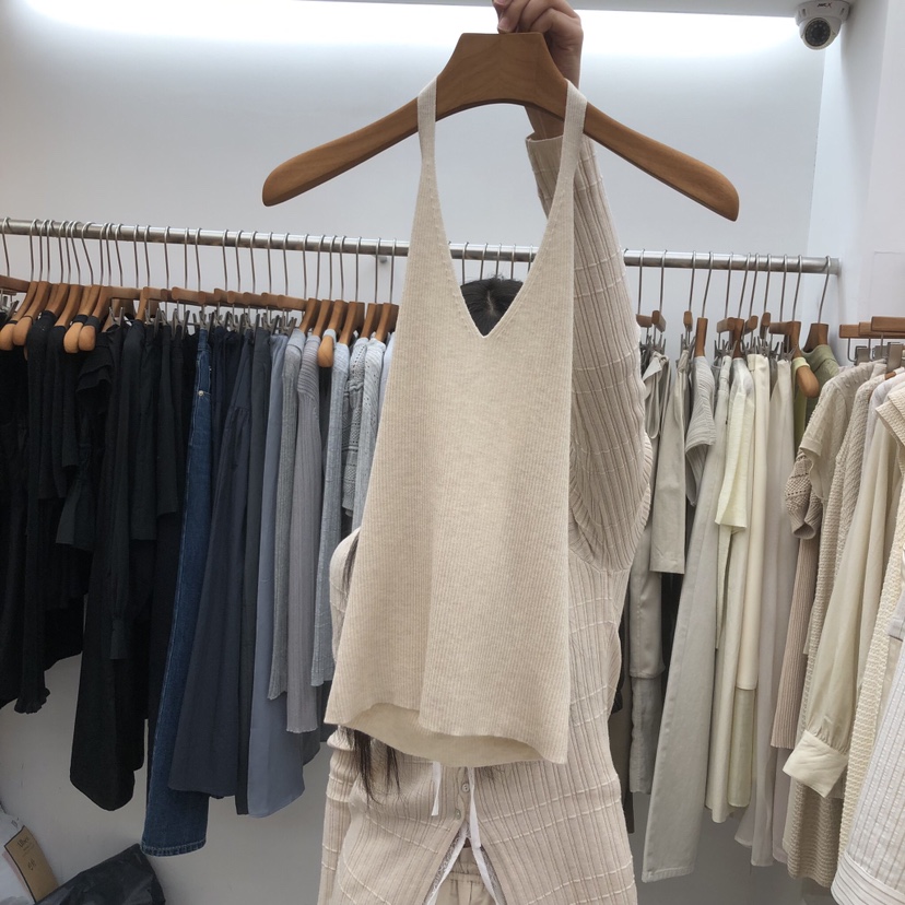 DRESS ROOM韓國東大門直郵女裝新款熱賣休閑推薦吊帶背心DRESS ROOM吊帶/背心圖色2