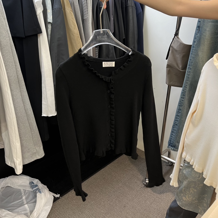 MORE THAN YESTERDAY/LOVE YOU SO MUCH韓國直郵實拍女士新品26春夏針織衫開衫LYSM/MORE THAN YESTERDAY針織衫圖色3