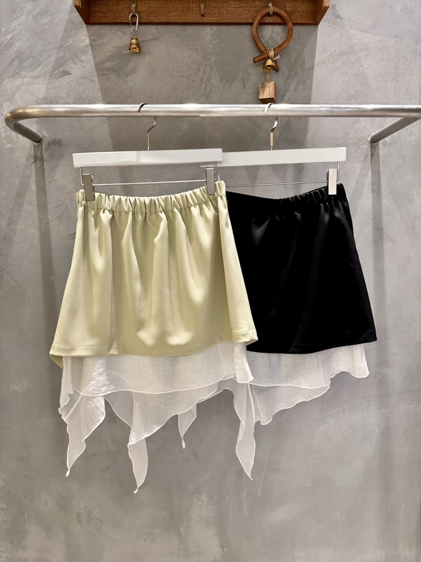 KIFF東大門代購女裝新款熱賣真品時尚推薦短裙不對稱裹身裙KIFF短裙