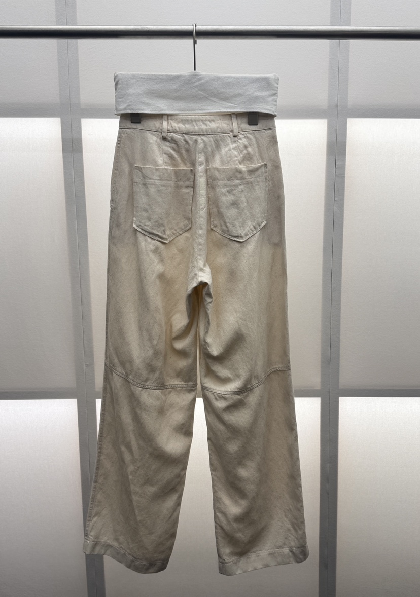 MILUI東大門實拍女士新款26春夏推薦時尚職業真品休閑休閑褲MILUI休閑褲