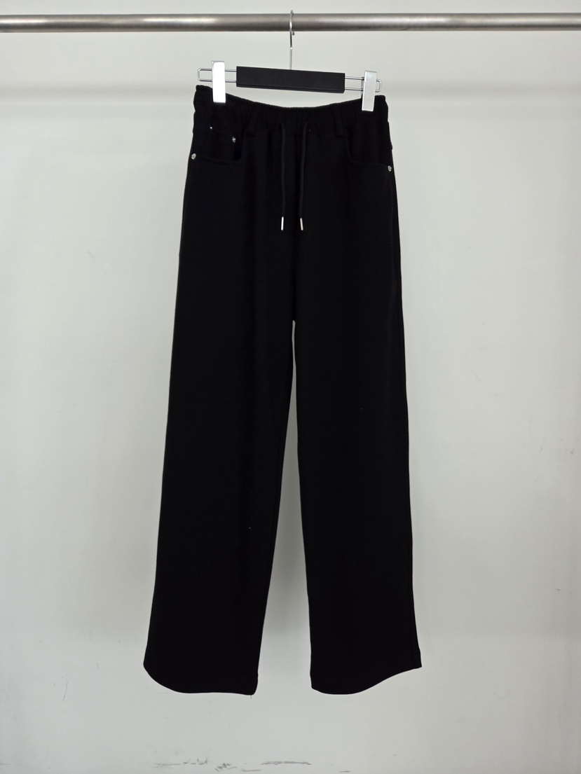 VERANDA韓國代購女士新品推薦人氣時尚26春夏休閑褲毛圈布VERANDA休閑褲圖色2