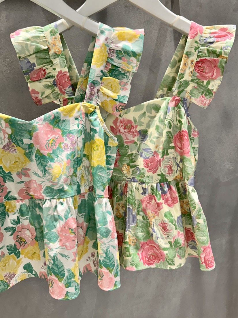 KIFF東大門實拍女士新款人氣真品26春夏休閑吊帶背心花朵KIFF吊帶/背心