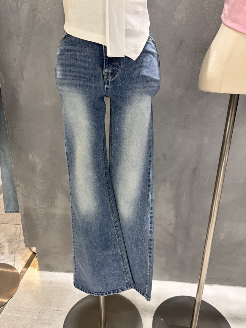 KIFF東大門實拍女裝新品熱賣職業26春夏人氣時尚真品牛仔褲KIFF牛仔褲