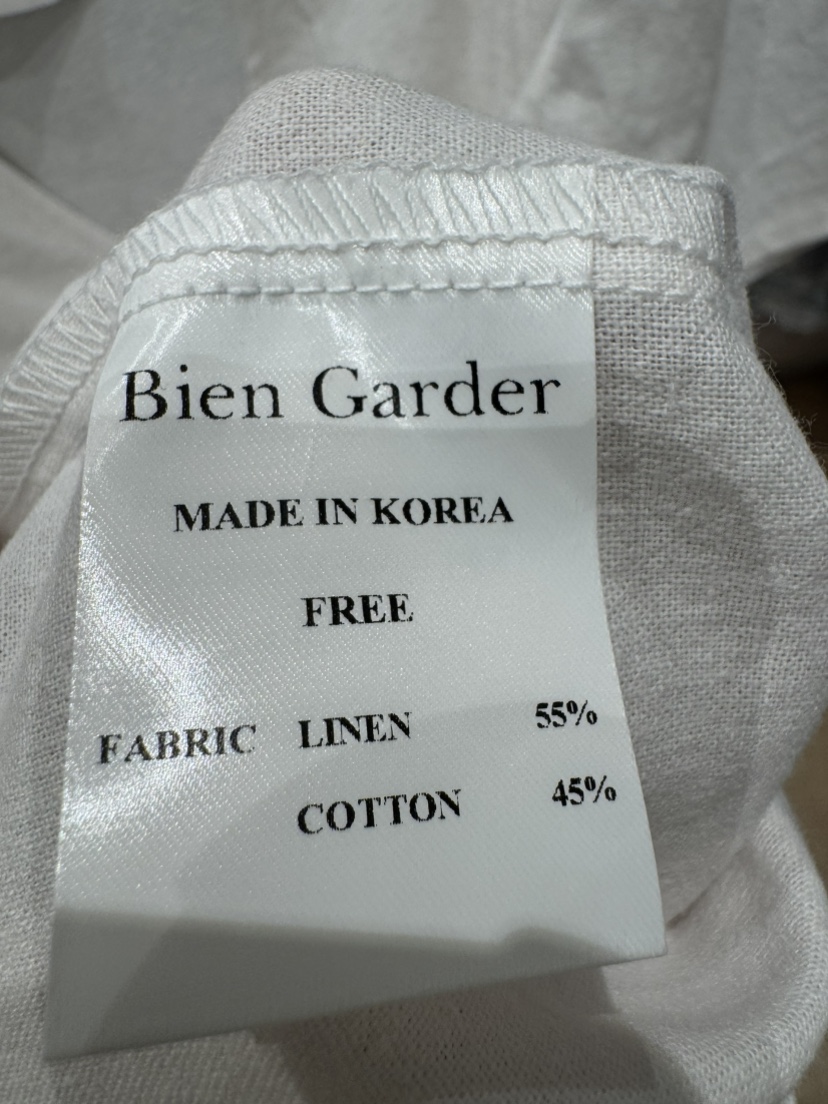 BIEN GARDER東大門代購女裝新品真品時尚休閑休閑褲亞麻BIEN GARDER休閑褲