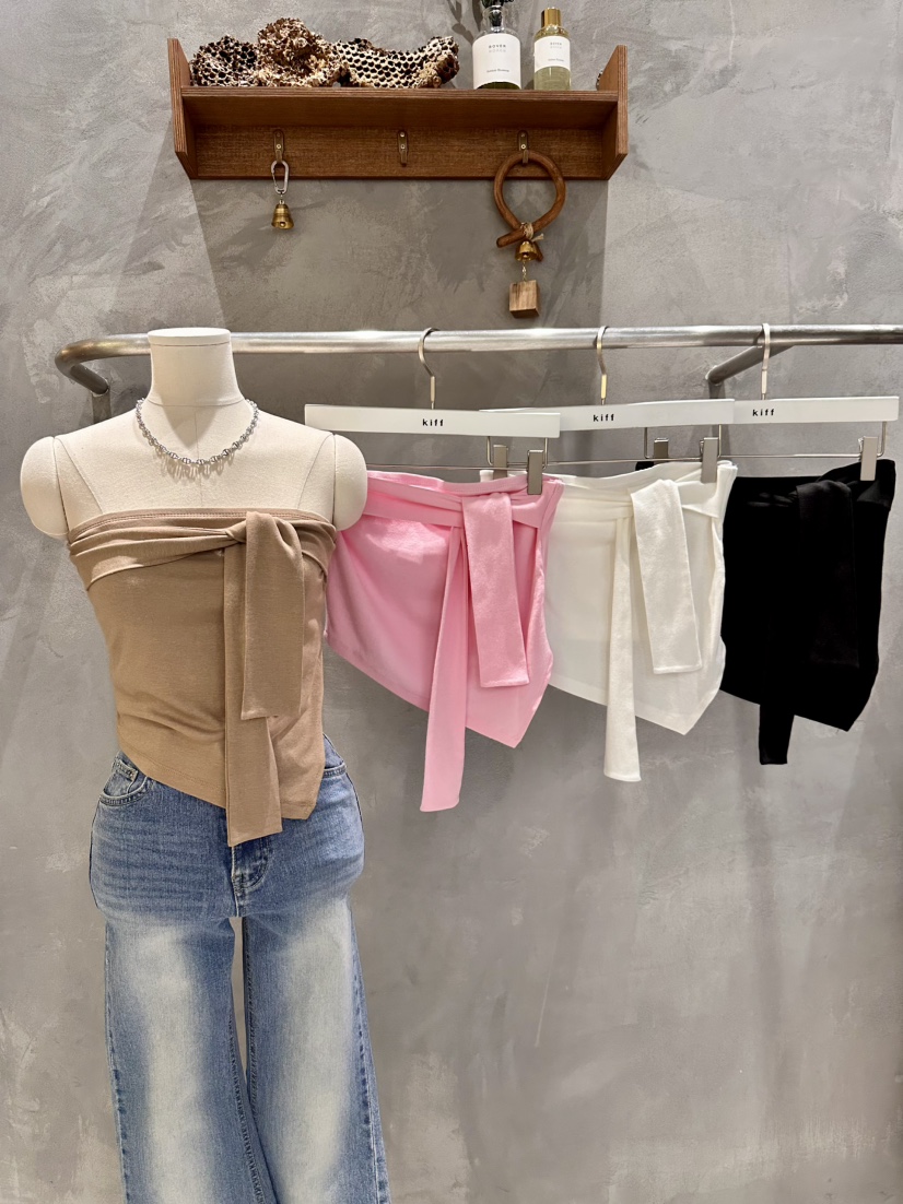 KIFF東大門代購女士新品職業推薦時尚真品26春夏吊帶背心KIFF吊帶/背心